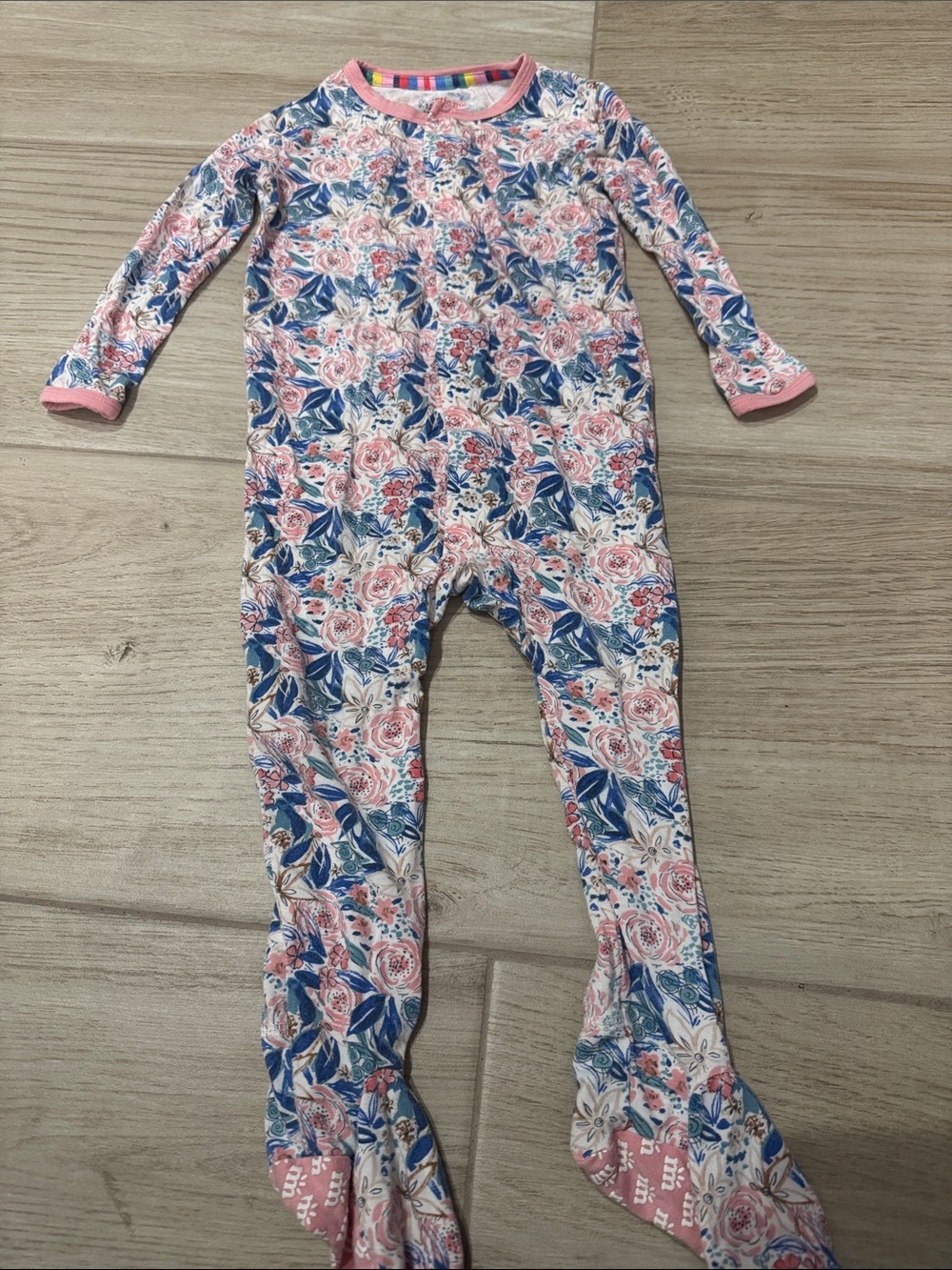 Magnetic Me Once and Floral Modal Magnetic Parent Favorite Footie 9-12 months